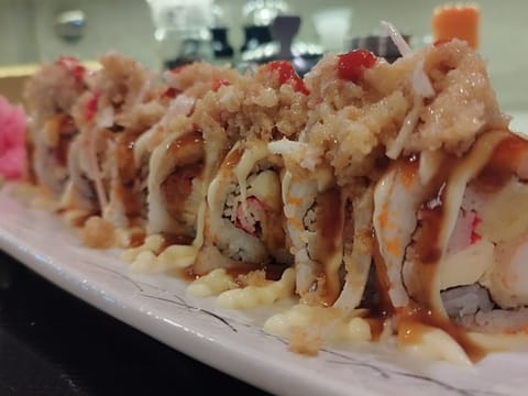 Crunchy Ebi Tempura Roll at Daitoku Ramen in Angeles City