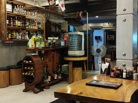 Inside Daitoku Ramen, bar lounge, Angeles City