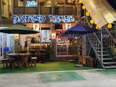 Daitoku Ramen storefront, frontage, on Friendship Highway in Angeles City