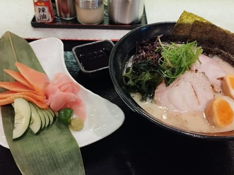 Ramen With Sashimi Side Set at Daitoku Ramen in Angeles City