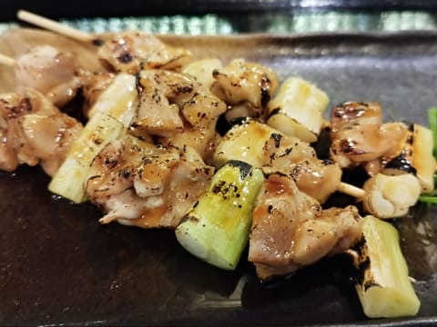 Assorted Yakitori Skewers at Daitoku Ramen in Angeles City