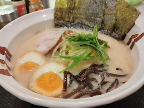 Tonkotsu Ramen With Kikurage at Daitoku Ramen in Angeles City