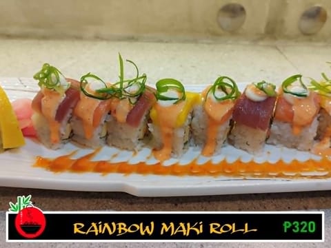 Rainbow Maki Roll